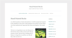 Desktop Screenshot of handpaintedrocks.com