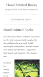 Mobile Screenshot of handpaintedrocks.com